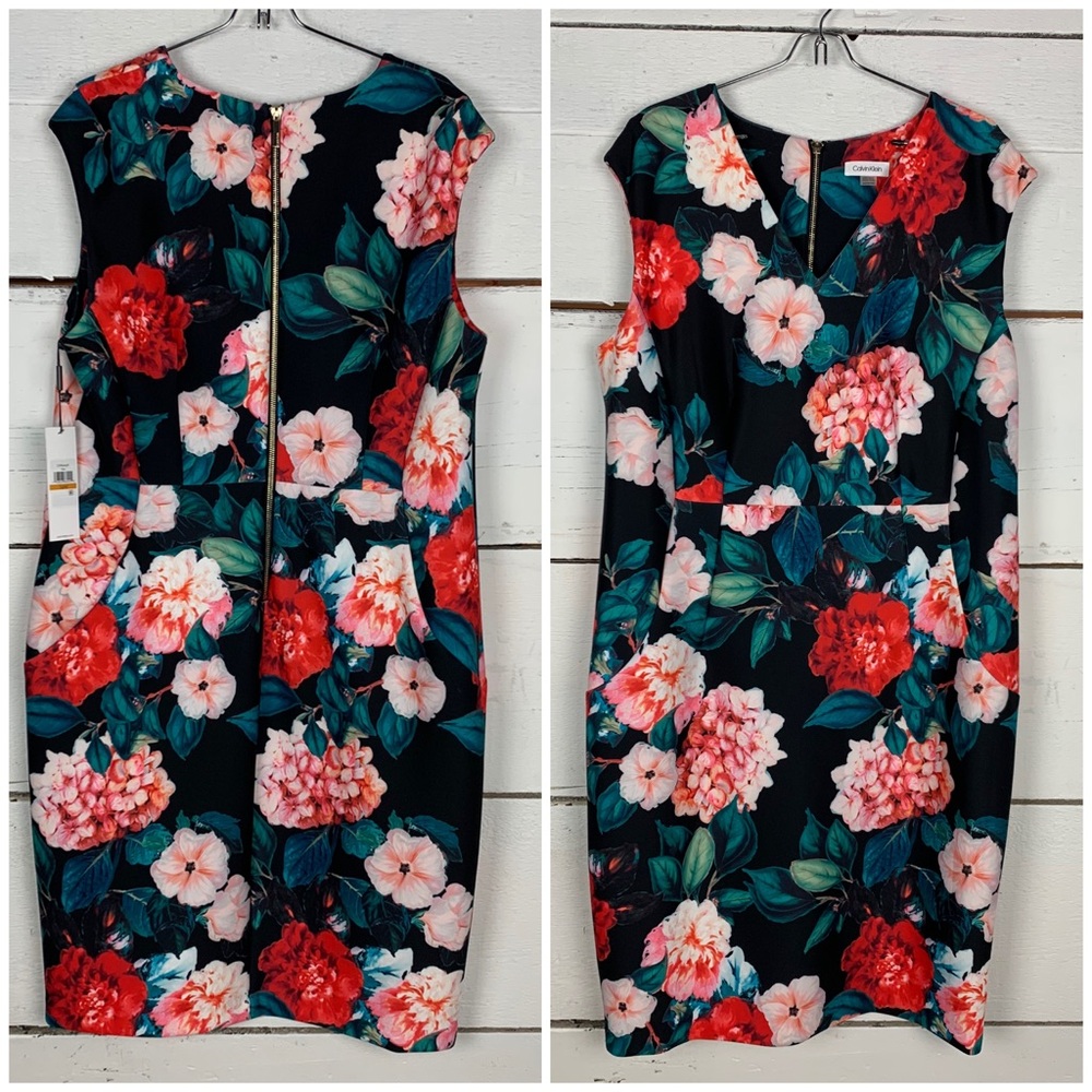 NWT Calvin Klein Dress 16 W